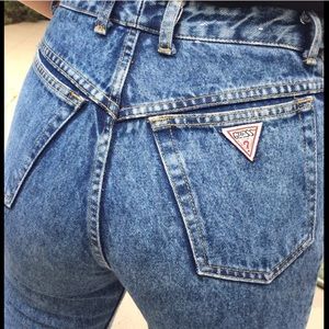 Vintage high waisted GUESS jeans